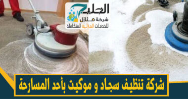 شركة تنظيف سجاد بأحد المسارحة