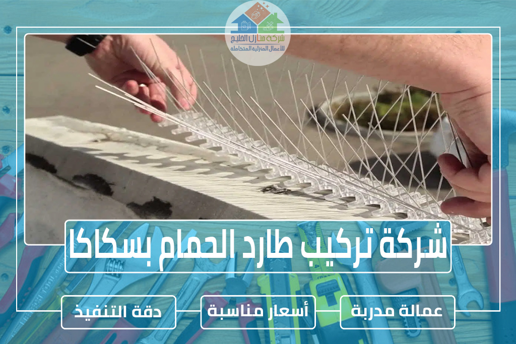 شركة تركيب طارد الحمام بسكاكا