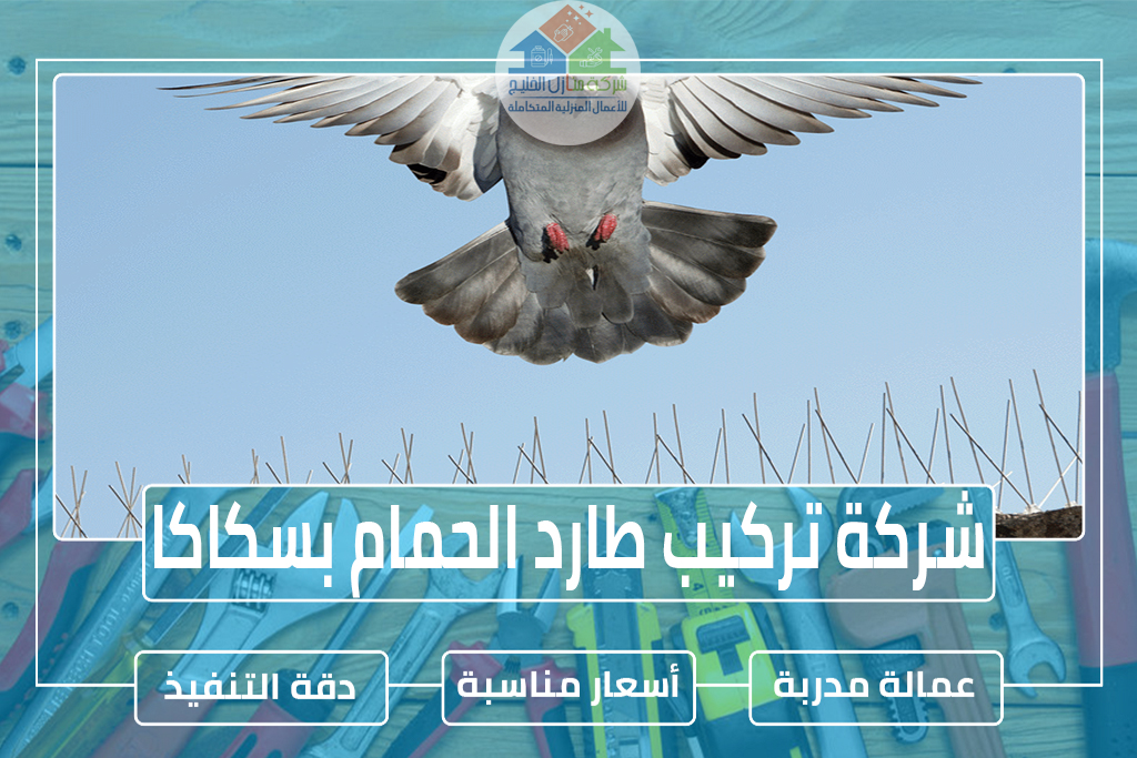 شركة تركيب طارد الحمام بسكاكا