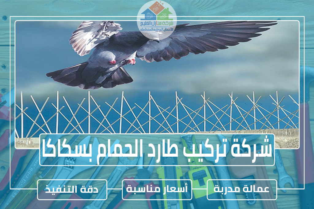 شركة تركيب طارد الحمام بسكاكا
