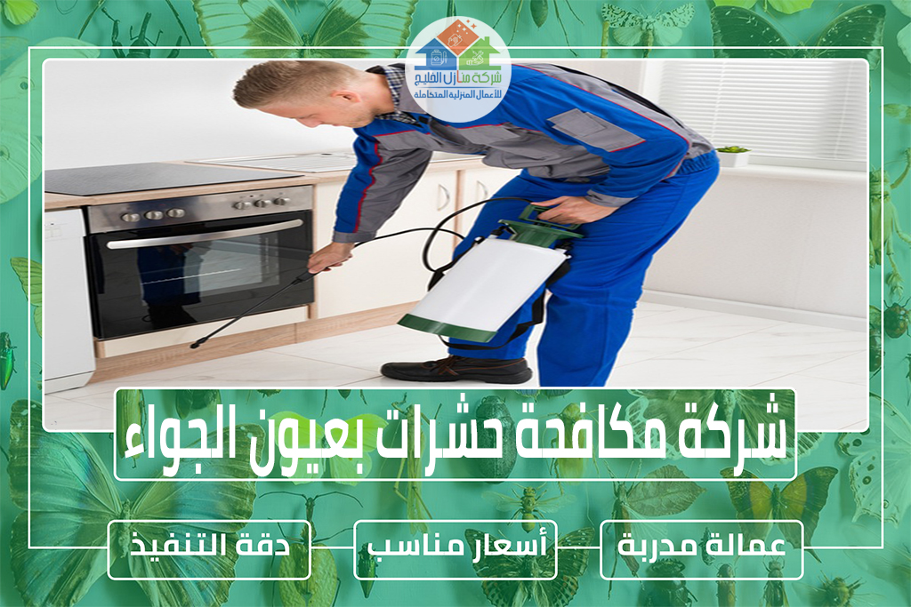 شركة مكافحة حشرات بعيون الجواء