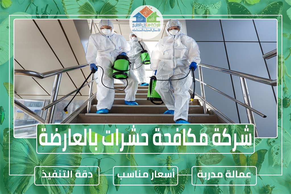 شركة مكافحة حشرات بالعارضة 