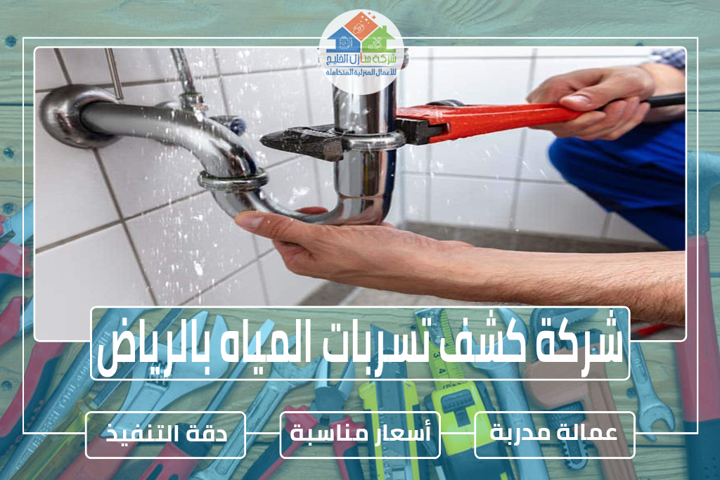 شركة كشف تسربات المياه بالرياض