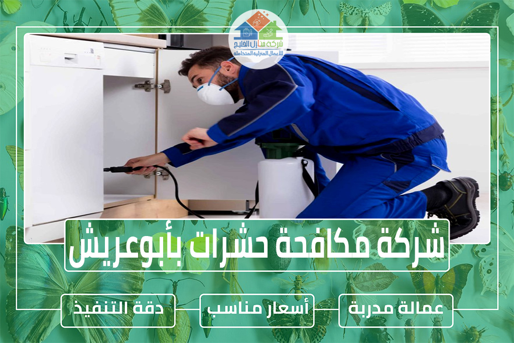 شركة مكافحة حشرات بأبوعريش 