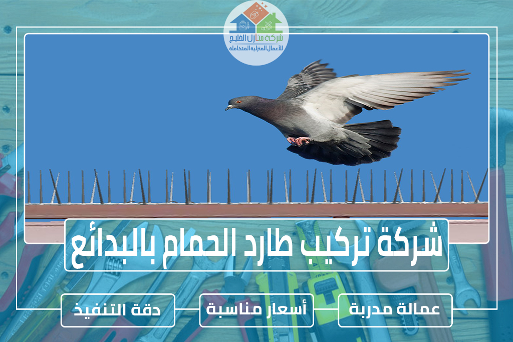 شركة تركيب طارد الحمام بالبدائع