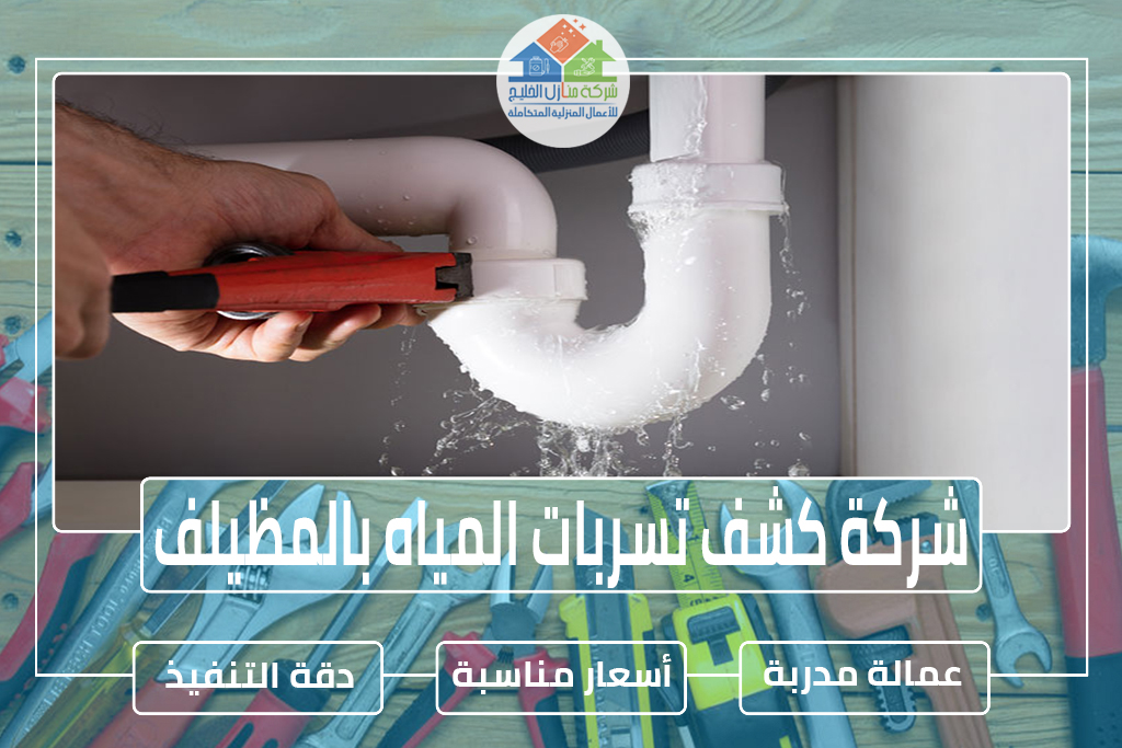 شركة كشف تسربات المياه بالمظيلف