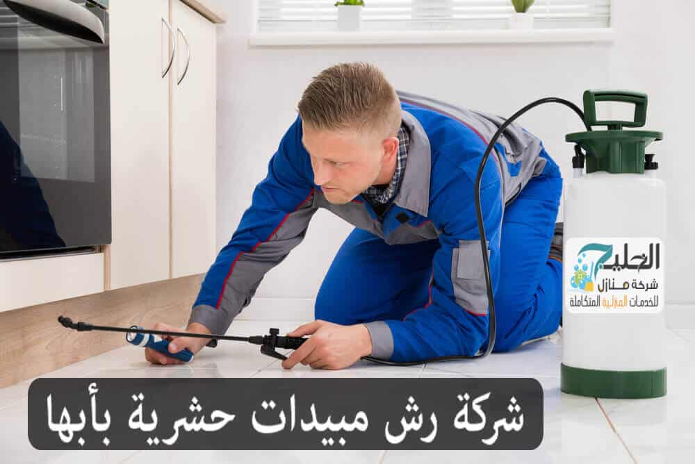 رش مبيدات حشرية